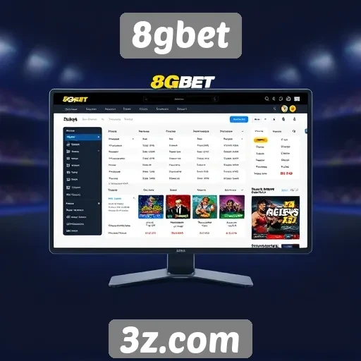 Impactos do design do 8gbet na usabilidade